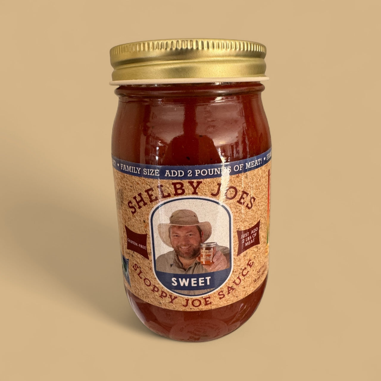Shelby Joe’s – Sweet Sloppy Joe Sauce (Family Size, 26 oz)