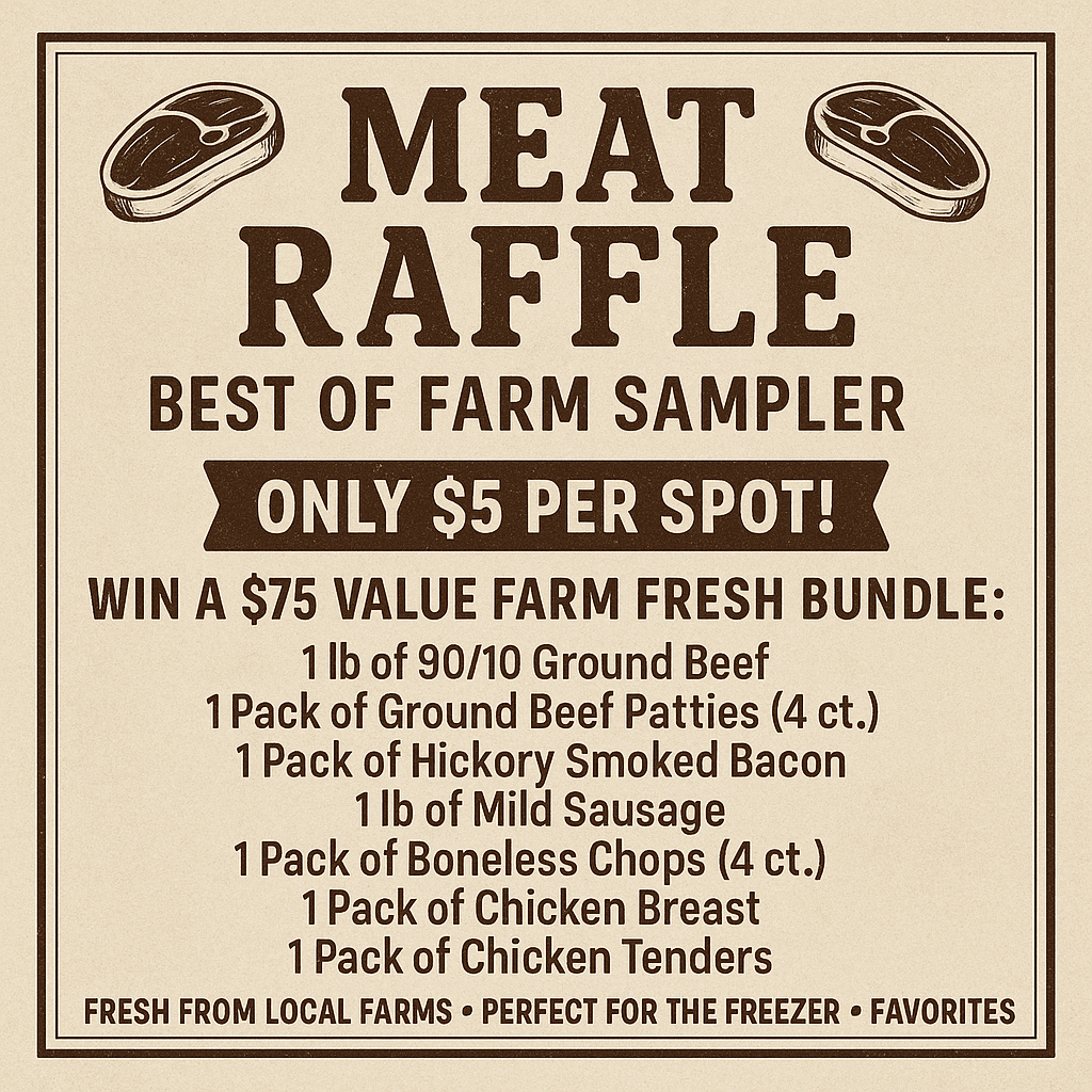 🥩 Meat Raffle – Best of Farm Sampler 🥩