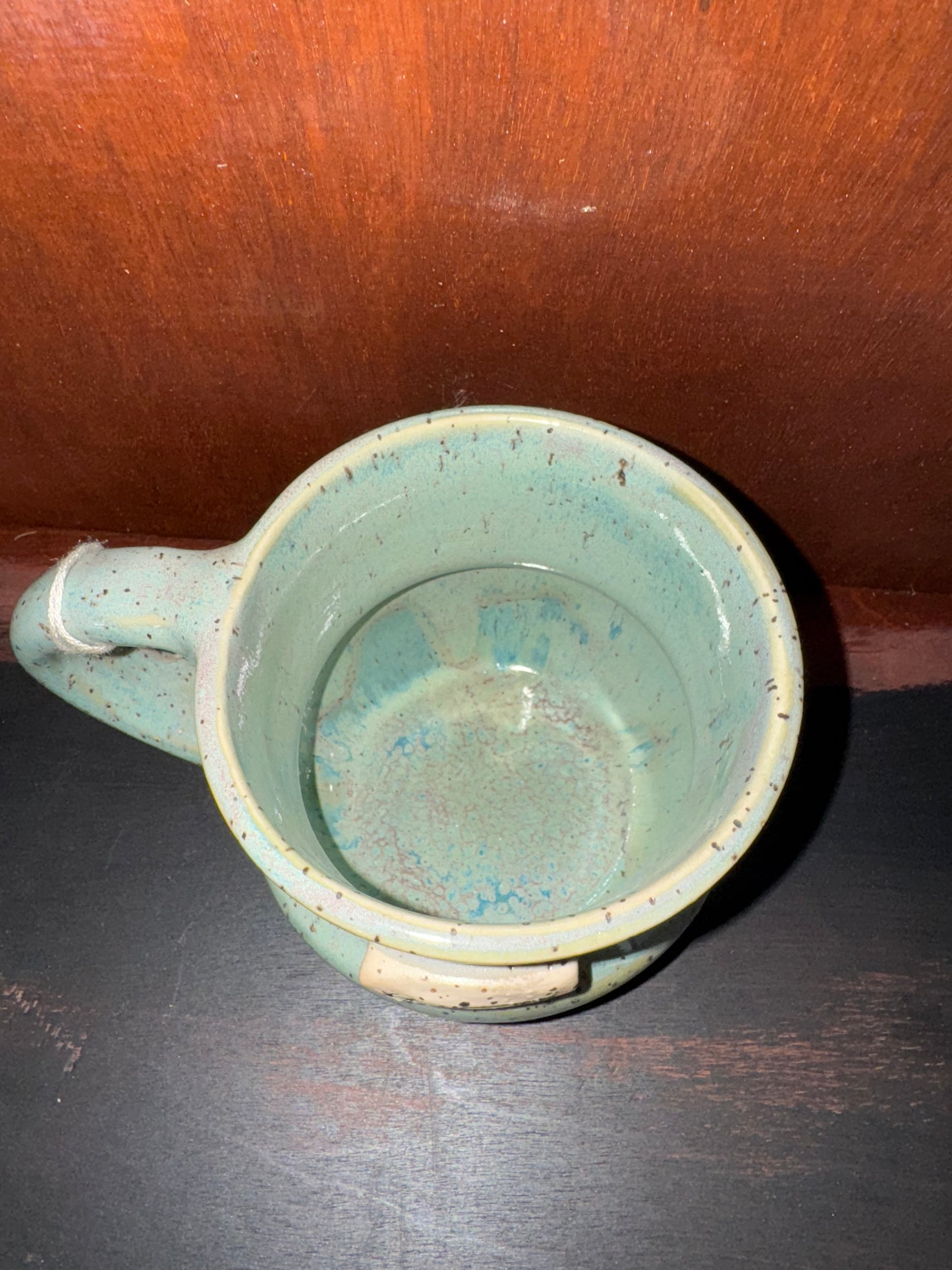 Handmade Appalachian Pottery Mug – Mountain Mist Glaze