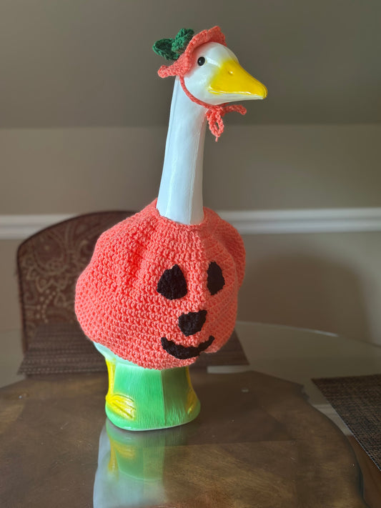 Appalachian Made Porch Goose Costume – “Jack-O’-Lantern” 23”