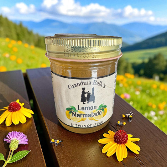 Grandma Belle’s Lemon Marmalade (9 oz)