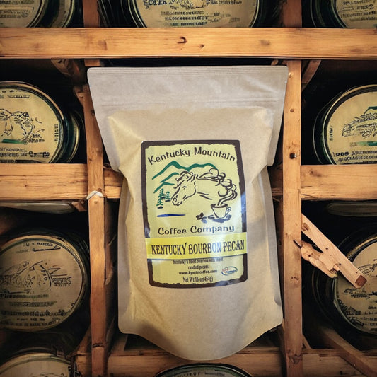 Kentucky Mountain Coffee Company – Kentucky Bourbon Pecan (16oz)