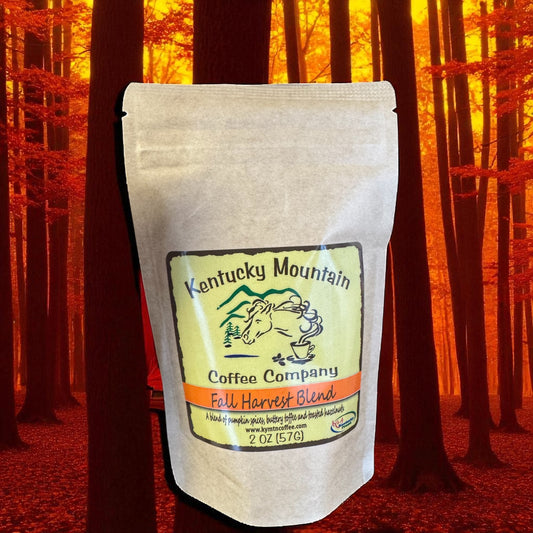 Kentucky Mountain Coffee Company – Fall Harvest Blend (2 oz / 57g)