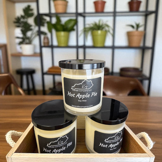 KY Candle Company – Hot Apple Pie Soy Wax Candle 8 oz