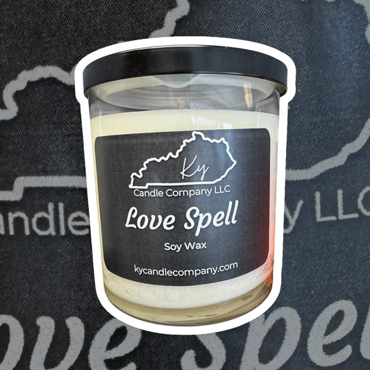 KY Candle Company – Love Spell Soy Wax Candle 8 oz