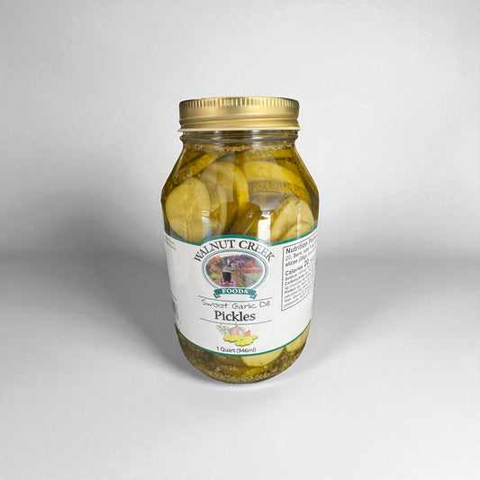 Walnut Creek Foods – Sweet Garlic Dill Pickles (1 Quart)