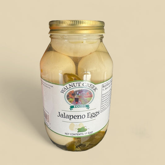 Walnut Creek Foods – Jalapeño Pickled Eggs (11 Eggs)