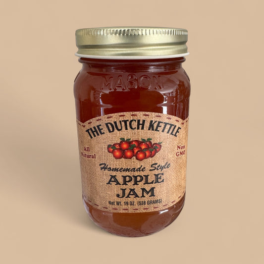 The Dutch Kettle – Homemade Style Apple Jam (19 oz / 538 g)