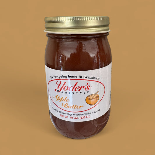 Yoder’s Homestyle – Apple Butter (19 oz / 538 g)