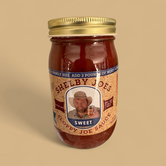 Shelby Joe’s – Sweet Sloppy Joe Sauce (Family Size, 26 oz)