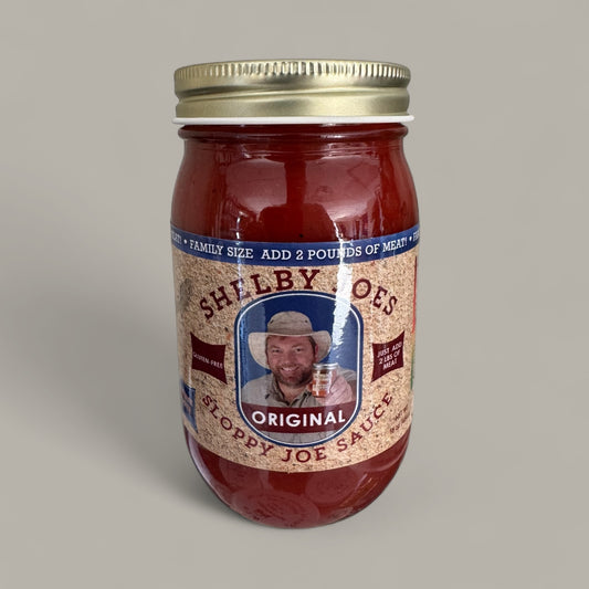 Shelby Joe’s – Original Sloppy Joe Sauce (Family Size, 26 oz)