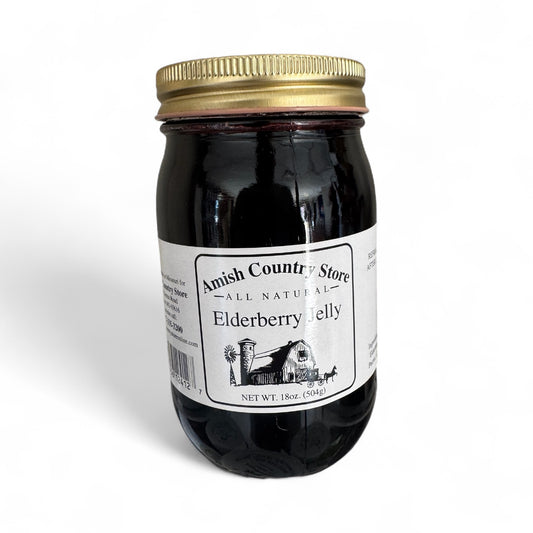 Amish Country Store – Elderberry Jelly (18 oz / 504 g)