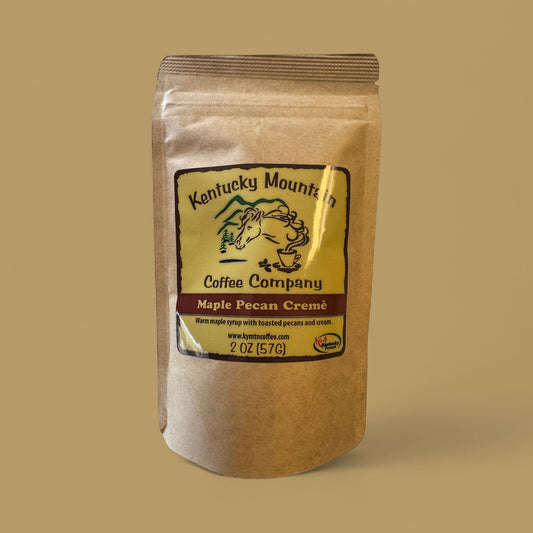 Kentucky Mountain Coffee – Maple Pecan Crème (2 oz)