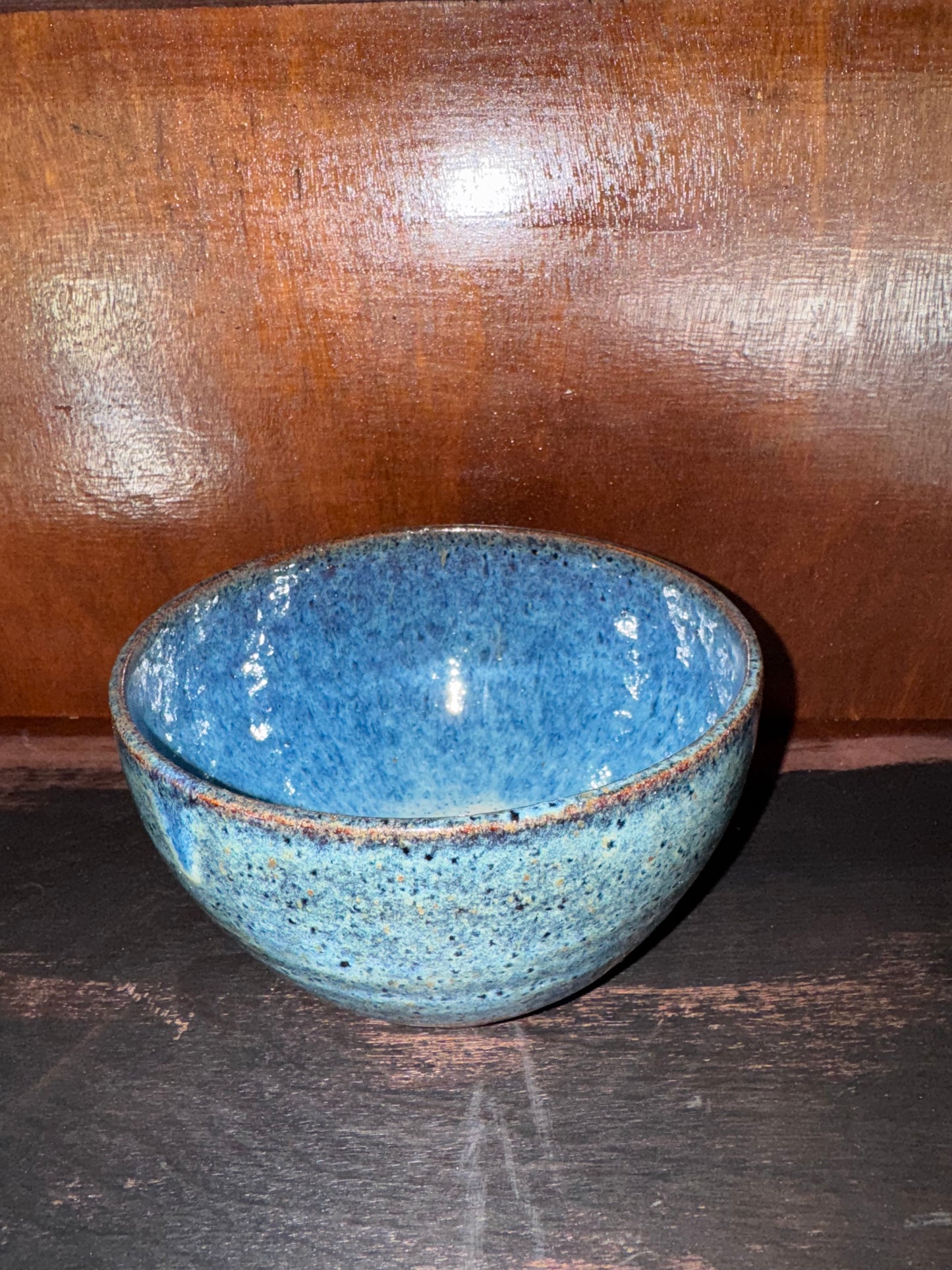 Handmade Appalachian Pottery Bowl – Blue Mountain Glaze